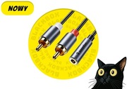 [NOWY] Kabel Soomfon 2x RCA Męskie / Mini Jack 3,5 mm Żeńskie Gniazdo