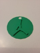 Emblemat NBA Jordan zawieszka.