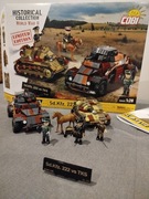 Cobi 2656 Sd.Kfz.222 vs TKS Tankietka UNIKAT 