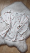 Krótka bluza w serduszka M/L