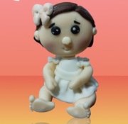 Figurka cukrowa dziewczynka