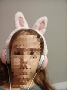 słuchawki różowe dla dziewczynki