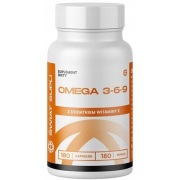 Kwasy Tłuszczowe Omega 3-6-9 - 180 Kapsułek ŚWIAT SUPLI