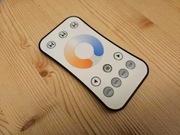 Pilot LED jedno strefowy R7-1(W) Biały 2,4GHz dotykowy, przyciski