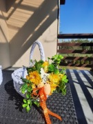 Stroik do koszyczka,gotowa dekoracja koszyczka