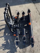 BAGAŻNIK ROWEROWY AGURI ACTIVE BIKE NA HAK , ZAMYKANY, UCHYLNY, 3 ROWERY