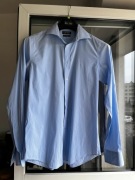 Klasyczna męska Koszula Ralph Lauren – błękitna