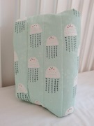 Bawełniana Turkusowa kołdra 0+ z nadrukiem meduzy