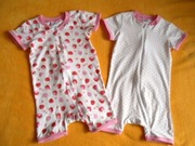 Nowe rampersy, body, piżama na zamek  dz 92 cm