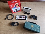 Nintendo Switch OLED komplet + etui
