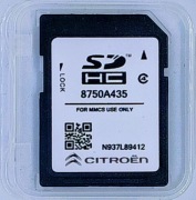 Aktualizacja map Citroen MMCS C-11 EU 2025