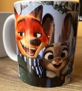 Kubek Zwierzogród z cytatem 