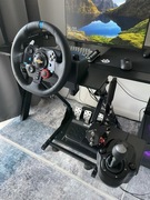 Zestaw do rajdów kierownica Logitech G29, pedaty, shifter treczny,stelaz