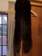 Szal z naturalnego lisa