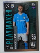 Match Attax 2023/24 KEVIN DE BRUYNE nr.22 PLAYMAKER