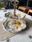 Vintage Patera Dwupiętrowa - Włoski styl