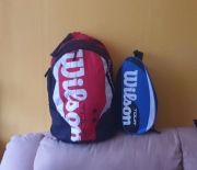 Oryginalny plecak Wilson +torba na buty 