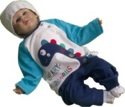 George Spodnie + Top 6-9m