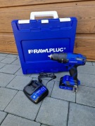 RAWLPLUG Wiertarko-wkrętaka 18V 60Nm, akumulator, ladowarka + walizka