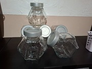 IKEA FORVAR 18 cm 1,8L, SZKLANY SŁOIK Z POKRYWKĄ POJEMNIK