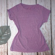 140 Next koszulka t-shirt fioletowy melanż