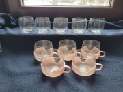 Szklaneczki z rączką PRL