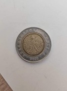 Moneta o nominale 5 zł z 2008 roku