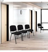 Krzesła konferencyjne 2szt, NOWE, czarne