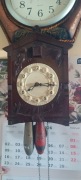 Stary Zegar Wiszący Majak z Kukułką PRL 