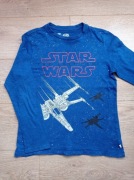 GAP BAWEŁNIANA BLUZKA DŁUGI RĘKAW STAR WARS 9-10 LAT 140