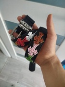 Czarny Pasek Chrome Hearts 105 cm 