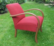 Krzesło fotel retro art deco loft wyprane, bez zmechaceń antyk zabytek