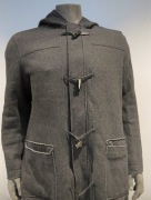 Ciemno szary płaszcz Vistula