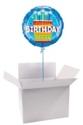 Balonowa Paczka Classic Urodzinowa Tort Urodzinowy