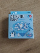 Gra spadający pingwin w pułapce
