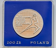 200 zł XII MŚ w Piłce nożnej - Hiszpania - 1982