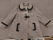 Płaszczyk flauszowy Next 92cm