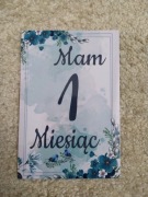 Kartki do zdjęć dziecka do roku 