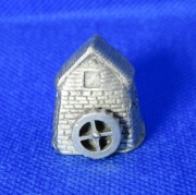 Naparstek Kolekcjonerski Cynowo Ołowiany - Młyn Wodny