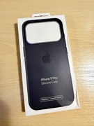 Apple Silicone Case iPhone 17 Pro Black czarne, oryginalne MagSafe.