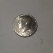 Half dollar 1/2 dolara Kennedy D 1976 bicentennial  1776-1976 (3)