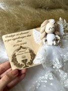 Aniołek I Komunia Święta Podziękowanie dla gości Magnes