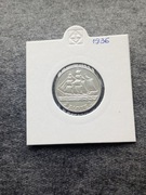 2 zł żaglowiec 1936