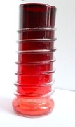 Tarnowiec Wazon Z Oplotem / Spirala - Jerzy Słuczan-orkusz szkło PRL