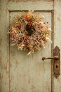 Wieniec naturalny na drzwi 