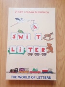 Świat Liter - 7 gier i zabaw słownych