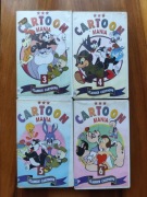 Zestaw 4 kaset VHS z bajkami CARTOON MANIA