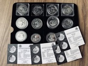 Somalia, 1 oz Słoń Słonie 2007 2008 2009 2010 2014 2015 2016 2022 2023