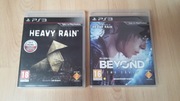 HEAVY RAIN + BEYOND Two Souls PS3 Full PL dla kolekcjonera Extra Stan