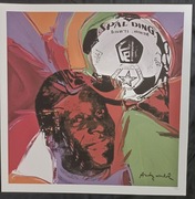 Andy Warhol PELE sygn i num 50x50cm